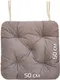Миниатюра изображения товара Подушка на стул MATEX Soft Loft / 71-716 (серо-коричневый)