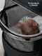 Миниатюра изображения товара Детская универсальная коляска Amarobaby 2 в 1 Genius AB25-10GENIUS/09 (черный)