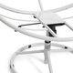 Миниатюра изображения товара Кресло мягкое Tetchair Cloude Home (белый/букле/серый)
