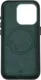 Миниатюра изображения товара Чехол-накладка VLP Ecopelle Case для Apple iPhone 15 Pro / 10513009 (темно-зеленый)