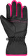 Миниатюра изображения товара Перчатки лыжные Reusch Alan / 6461115_7003 (р.3, Black/Black/Pink Glo)
