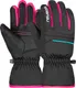 Миниатюра изображения товара Перчатки лыжные Reusch Alan / 6461115_7003 (р.4.5, Black/Black/Pink Glo)