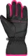 Миниатюра изображения товара Перчатки лыжные Reusch Alan / 6461115_7003 (р.4.5, Black/Black/Pink Glo)