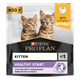Миниатюра изображения товара Сухой корм для кошек Pro Plan Junior с курицей (400г)