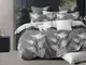 Миниатюра изображения товара Комплект постельного белья LUXOR № А2602 А/B (N) Семейный (поплин)