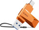 Миниатюра изображения товара USB flash накопитель Orico CB05-128GB-OR-EP