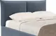 Миниатюра изображения товара Полуторная кровать Хочу Домой Адель 140x200 (темно-серый велюр 017)