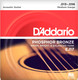 Миниатюра изображения товара Струны для акустической гитары D'Addario EJ17
