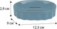 Миниатюра изображения товара Мыльница Fixsen Diamond Blue FX-465-4