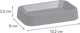 Миниатюра изображения товара Мыльница Fixsen Fog Gray FX-472-4