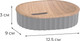Миниатюра изображения товара Мыльница Fixsen Land Gray FX-482-4