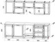 Миниатюра изображения товара Кухонный гарнитур Interline Тренд 2.6-ПМ2 (белый/белый/кастилло темный)