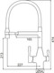 Миниатюра изображения товара Смеситель Frap F4398-9