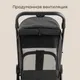 Миниатюра изображения товара Детская прогулочная коляска Happy Baby Sensa (black nova)