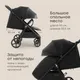Миниатюра изображения товара Детская прогулочная коляска Happy Baby Sensa (black nova)