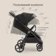 Миниатюра изображения товара Детская прогулочная коляска Happy Baby Sensa (black nova)
