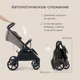 Миниатюра изображения товара Детская прогулочная коляска Happy Baby Sensa (grey nova)
