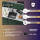 Миниатюра изображения товара Мойка кухонная со смесителем Roxen 560104