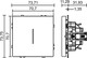 Миниатюра изображения товара Выключатель Forkel Проходной 1-клавишный с подсветкой 19624 (черный)