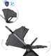 Миниатюра изображения товара Детская прогулочная коляска Chicco Bellagio 2 Stroller 05087183450000 (Black Satin)