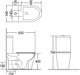 Миниатюра изображения товара Унитаз напольный Eva Gold EG313
