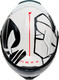 Миниатюра изображения товара Мотошлем Nexx Helmets X.WST3 B-Side (L, белый/черный)