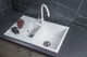 Миниатюра изображения товара Мойка кухонная БелЭворс Forma R (белый)