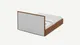 Миниатюра изображения товара Двуспальная кровать Moon Family 1261 / MF011830