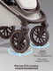 Миниатюра изображения товара Детская универсальная коляска Amarobaby 2в1 Motus Premium Ecco Exclusive / AB26-10MOTUSF/33 (молочный)