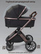 Миниатюра изображения товара Детская универсальная коляска Amarobaby 2в1 Motus Premium Ecco Exclusive / AB26-10MOTUSF/09 (черный)