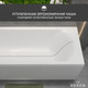 Миниатюра изображения товара Ванна акриловая Roxen Alfa 180x70 / 240120-1870