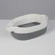 Миниатюра изображения товара Набор корзин AksHome Timo (5шт, белый/серый)