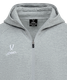 Миниатюра изображения товара Худи Jogel Essential Athlete Hooded FZ Jacket (серый, XS)