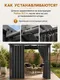 Миниатюра изображения товара Штора для террасы Springhouse 3Х3М SAG31-3030 (серый)