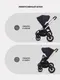 Миниатюра изображения товара Детская универсальная коляска MOWbaby Zoom 2в1 / RA086 (Gold Black)
