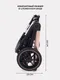 Миниатюра изображения товара Детская универсальная коляска MOWbaby Zoom 2в1 / RA086 (Gold Black)