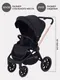 Миниатюра изображения товара Детская универсальная коляска MOWbaby Zoom 2в1 / RA086 (Gold Black)