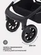 Миниатюра изображения товара Детская универсальная коляска MOWbaby Zoom 2в1 / RA086 (Silver Black)
