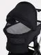 Миниатюра изображения товара Детская универсальная коляска MOWbaby Zoom 2в1 / RA086 (Silver Black)