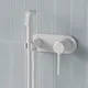 Миниатюра изображения товара Гигиенический душ со смесителем IDDIS Aiger AIGWT00i08 (белый матовый)