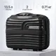 Миниатюра изображения товара Набор чемоданов DoubleW Tero (M, черный)