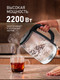 Миниатюра изображения товара Электрочайник Weissgauff WK 1712 EcoGlass Nero