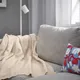 Миниатюра изображения товара Плед Ikea Daggkapor 206.245.92 (светло-бежевый)