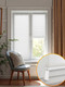 Миниатюра изображения товара Штора-плиссе Delfa W40B01 116 40x160 (белый)