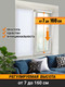 Миниатюра изображения товара Штора-плиссе Delfa W40B01 116 40x160 (белый)