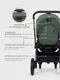 Миниатюра изображения товара Детская универсальная коляска MOWbaby Zoom 2в1 / RA086 (Forest Green)