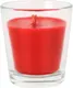 Миниатюра изображения товара Свеча Stella Aroma Mini Glassy Light Red №8 (день в СПА)