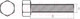 Болт Starfix Шестигранный М12x180 DIN 933 прочность 5.8 / SMV1-19633-5 (5кг, оцинкованный) — фото 5