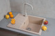Миниатюра изображения товара Мойка кухонная БелЭворс Vega R (темно-бежевый)