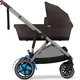 Миниатюра изображения товара Детская прогулочная коляска Cybex e-Gazelle S (Chocolate Brown)